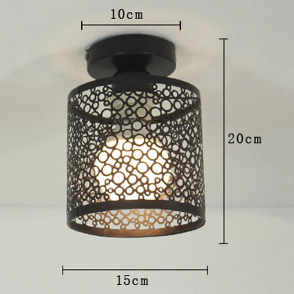 Plafonnier en Fer Forgé - Boteza