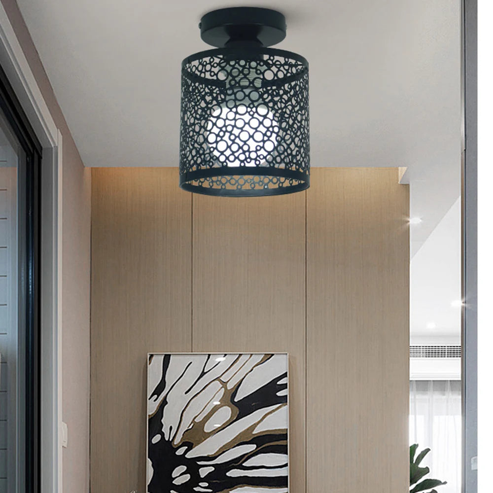 Plafonnier en Fer Forgé - Boteza