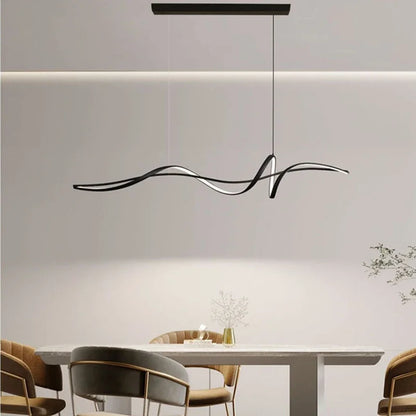 Modern Simple Led Pendant Lights for Dining Room Retaurant Living Room Bar Table Lamp Minimalism Home Fixture Interior Lighting