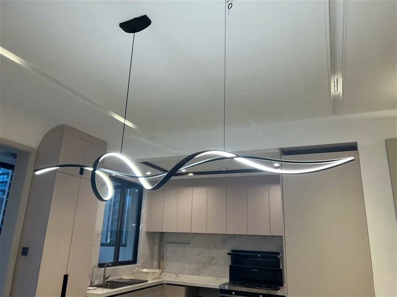 Modern Simple Led Pendant Lights for Dining Room Retaurant Living Room Bar Table Lamp Minimalism Home Fixture Interior Lighting