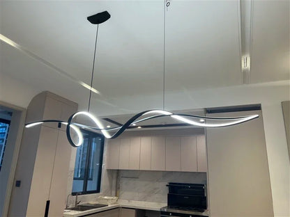 Modern Simple Led Pendant Lights for Dining Room Retaurant Living Room Bar Table Lamp Minimalism Home Fixture Interior Lighting