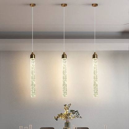 Luxury Crystal Pendant Light with Gold Fixtures Crystal Hanging Lamp  for Living Room Bedroom Dining Room Modern Home Decor