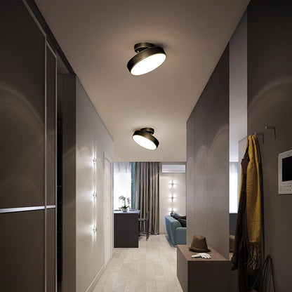 LED Ceiling Lamp Black Gold Home Decor Fixtures For Living Room Study Indoor lighting Hallway Entrance Bedroom Lighting Fixtures