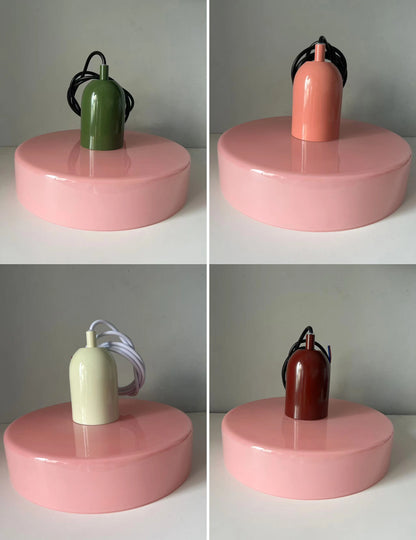 Nordic Retro Glass Pendant Lamps Indoor E27 LED Chandelier Living Room Dining Room Bedroom Kitchen Decorative lights Fixture