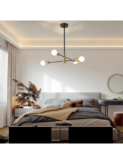 Nordic LED Chandelier Minimalist Magic Bean Pendant Lights For Living Room Bedroom Restaurant Hotel Indoor Decorative Lighting