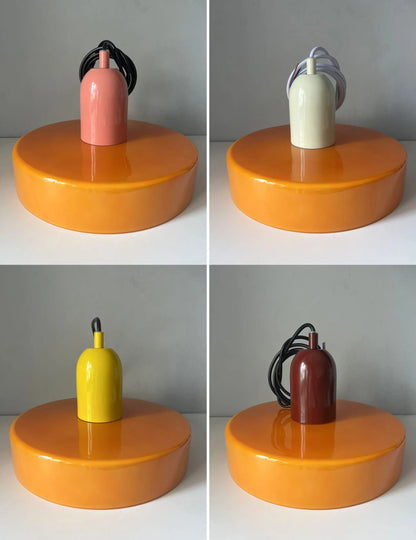 Nordic Retro Glass Pendant Lamps Indoor E27 LED Chandelier Living Room Dining Room Bedroom Kitchen Decorative lights Fixture