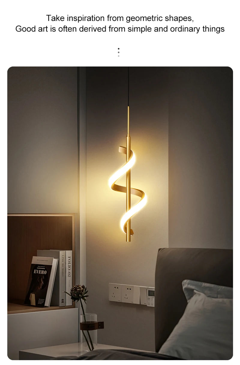 Lustre Led Pendant Light Hanging Lamps For Ceiling Kitchen Living Room House Decoration Lights Fixture Dining Table Pendant Lamp