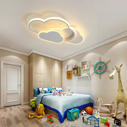 Ceiling Light,32w Creative LED Ceiling Lamp with Dimmable Remote Control 3000-6500k 2800lm,Cartoon Lighting for Living Room