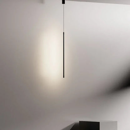 Modern Led Pendant Lights For Bedroom Reading Hanging Lamp Bedside Living Room Bar Coffee Fixtures Decor Black Long Chandelier