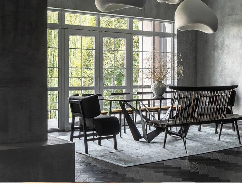 Nordic Wabi Sabi Pendant Lamps Dining Room Lighting Modern Living Room Bedroom LED Ceiling Chandelier Loft Lustre Hanghing Lamps