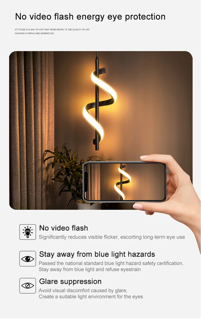 Lustre Led Pendant Light Hanging Lamps For Ceiling Kitchen Living Room House Decoration Lights Fixture Dining Table Pendant Lamp