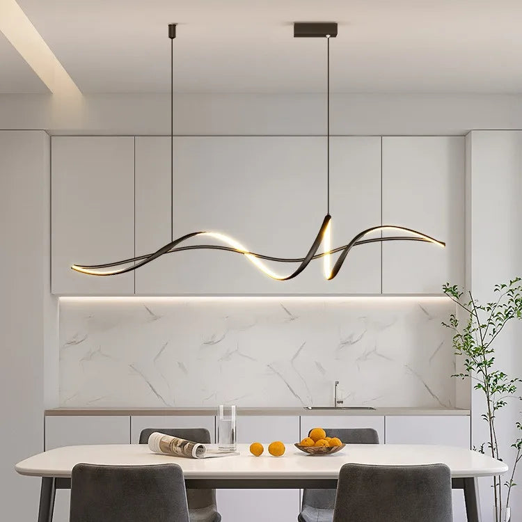 Modern Simple Led Pendant Lights for Dining Room Retaurant Living Room Bar Table Lamp Minimalism Home Fixture Interior Lighting