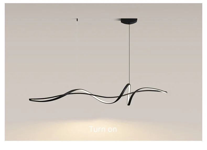 Modern Simple Led Pendant Lights for Dining Room Retaurant Living Room Bar Table Lamp Minimalism Home Fixture Interior Lighting