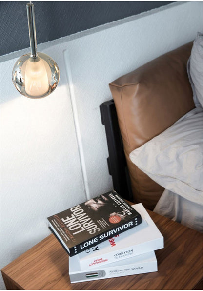 Italian Luxury Glass Bubble Pendant Lights Restaurant Staircases Bedside Chandeliers LED Household Decorative Lighting Fixtures