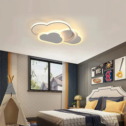 Ceiling Light,32w Creative LED Ceiling Lamp with Dimmable Remote Control 3000-6500k 2800lm,Cartoon Lighting for Living Room