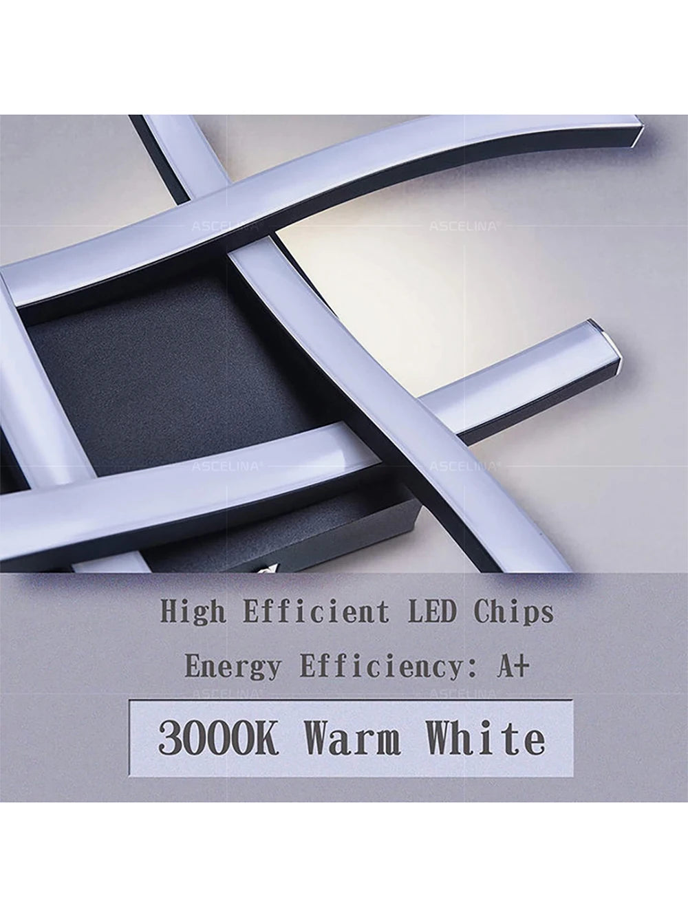 Modern LED Ceiling Light Long Wave Lamp Living Room Bedroom Study Corridor Aisle Entrance Balcony Home Decoration Lustre