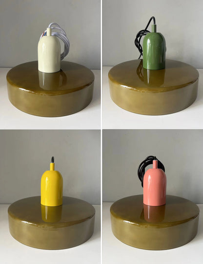 Nordic Retro Glass Pendant Lamps Indoor E27 LED Chandelier Living Room Dining Room Bedroom Kitchen Decorative lights Fixture