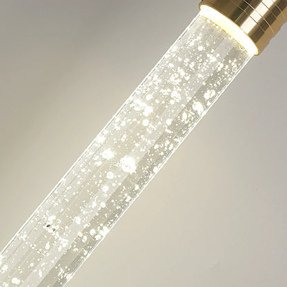 Luxury Crystal Pendant Light with Gold Fixtures Crystal Hanging Lamp  for Living Room Bedroom Dining Room Modern Home Decor