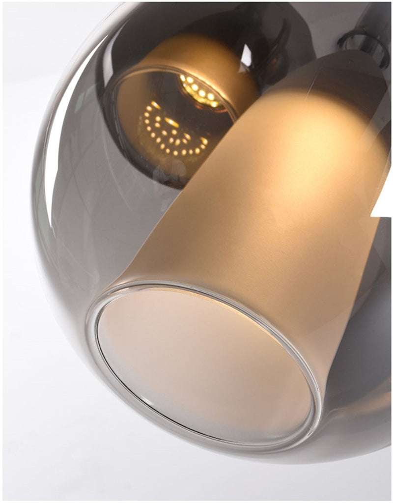 Italian Luxury Glass Bubble Pendant Lights Restaurant Staircases Bedside Chandeliers LED Household Decorative Lighting Fixtures