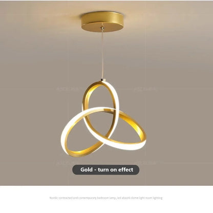 Nordic LED Ceiling Pendant Lamp Dining Room Corridor Lamp Bedroom Living Room Personality Creativity Simple Illumination Light