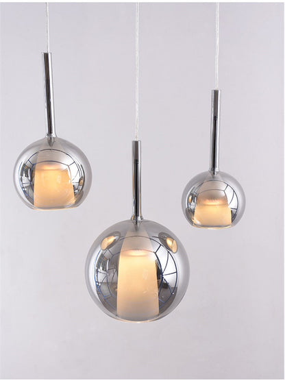 Italian Luxury Glass Bubble Pendant Lights Restaurant Staircases Bedside Chandeliers LED Household Decorative Lighting Fixtures