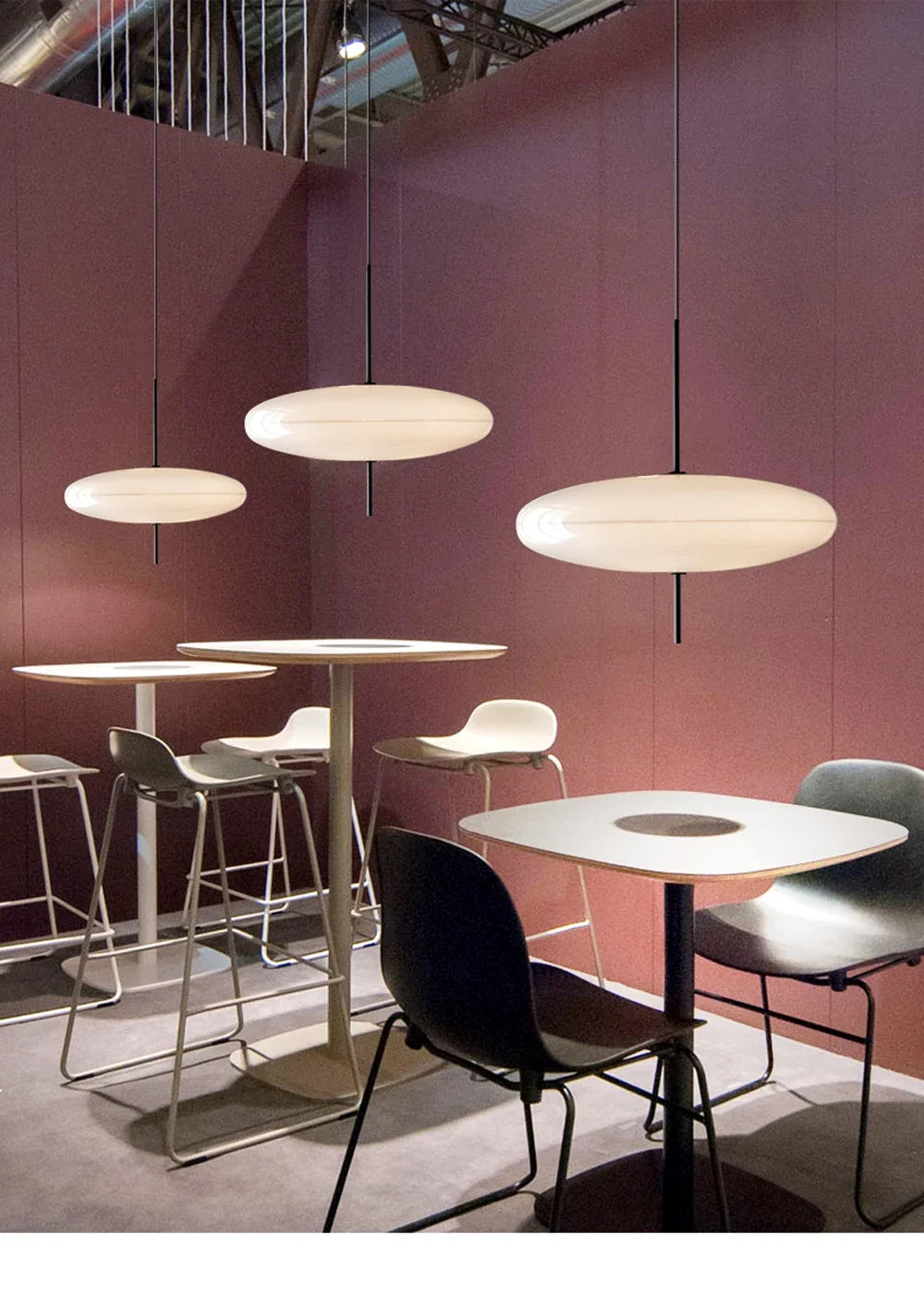 Nordic LED Pendant Light Flying Saucer Design Lamp For Bedroom Living Room Bar Cafe Office Indoor Simple Home Decorative Fixture