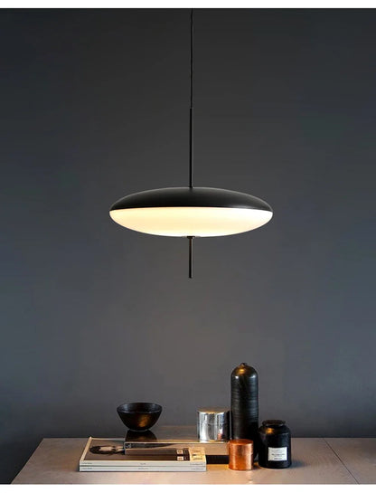 Nordic LED Pendant Light Flying Saucer Design Lamp For Bedroom Living Room Bar Cafe Office Indoor Simple Home Decorative Fixture