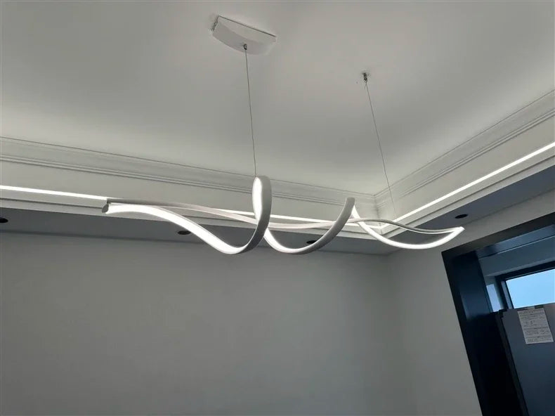 Modern Simple Led Pendant Lights for Dining Room Retaurant Living Room Bar Table Lamp Minimalism Home Fixture Interior Lighting