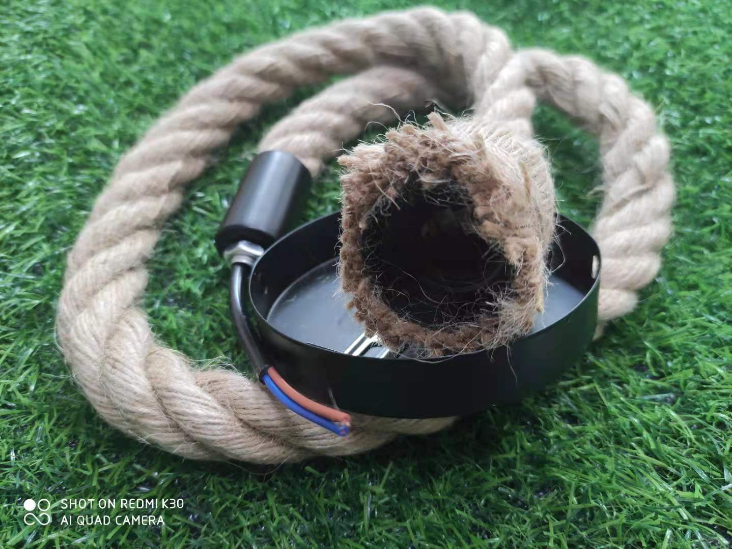 Industrial E27 Vintage Hemp Rope Pendant Lights Attic Personality Indoor Lightings for Loft/Living Room/Bar Pendant Chandelier